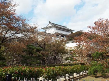 【風景写真】姫路城の風景 【風景写真】姫路城の風景の写真