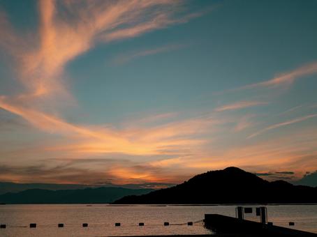 夕焼け 夕焼けの写真