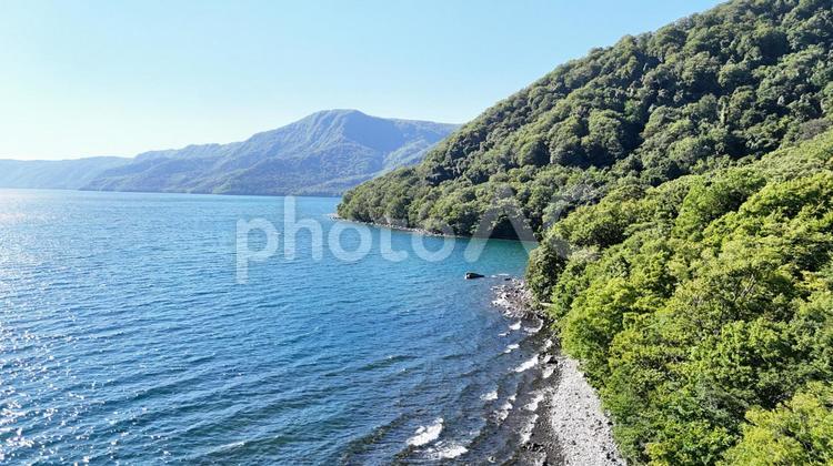 十和田湖　夏　奥入瀬周辺② 十和田湖,湖,湖畔の写真素材