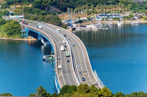 静岡県浜松市大草山展望台　東名高速 日本,静岡県,浜松市の写真素材
