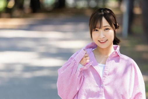 Woman smiling at the camera, JPG Woman smiling at the camera, JPG