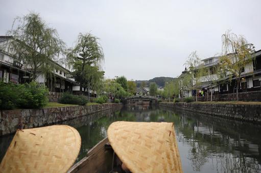 くらしき川舟流し 倉敷 美観地区 くらしき川舟流し 倉敷 美観地区 くらしき川舟流し,倉敷,美観地区の写真素材