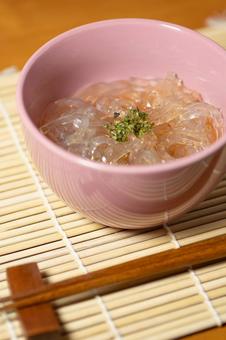 ところてん（三杯酢） ところてん,スイーツ,寒天の写真素材