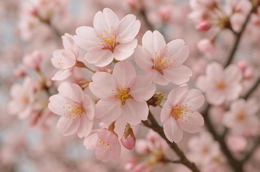 桜の花 桜の花の写真