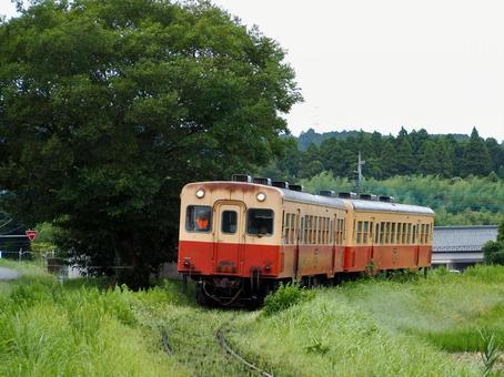 小湊鐵道 キハ200形 211 212 小湊鐵道 キハ200形 211 212 小湊鐵道,小湊鉄道,小湊の写真素材
