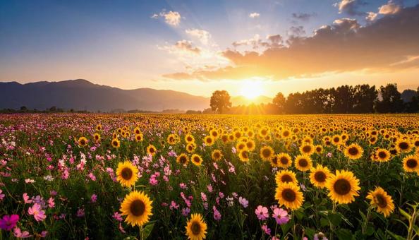 夏の名残と秋の予感 夏の名残と秋の予感の写真