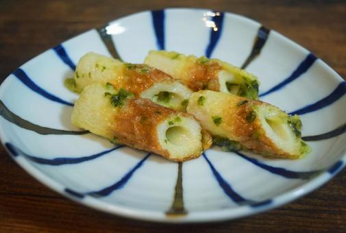 ちくわの磯辺揚げ ちくわの磯辺揚げの写真