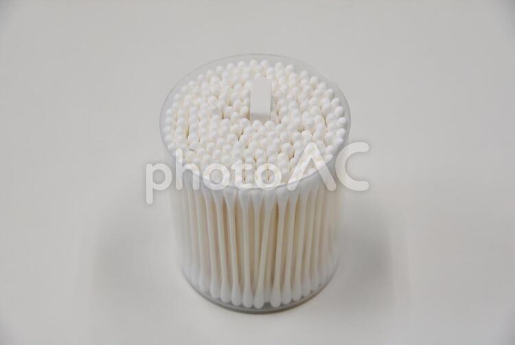 綿棒 綿棒,衛生用品,白の写真素材