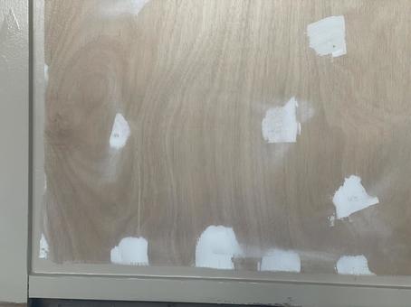 パテ処理塗装前 パテ処理塗装前 壁,塗装,吹付の写真素材