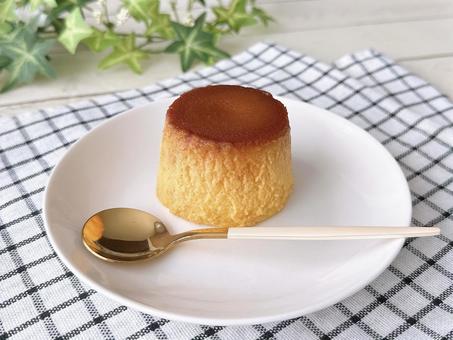 かぼちゃプリン かぼちゃプリン かぼちゃプリン,プリン,かぼちゃの写真素材