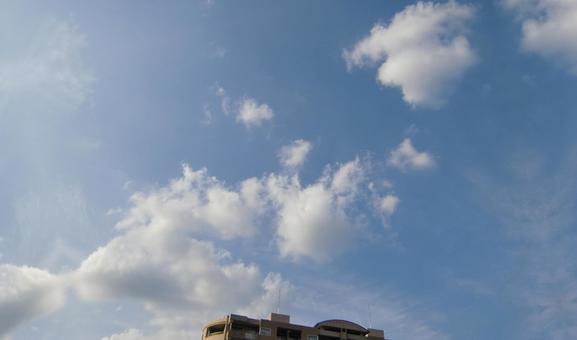 五月の雲-147 五月の雲,青空,空の写真素材