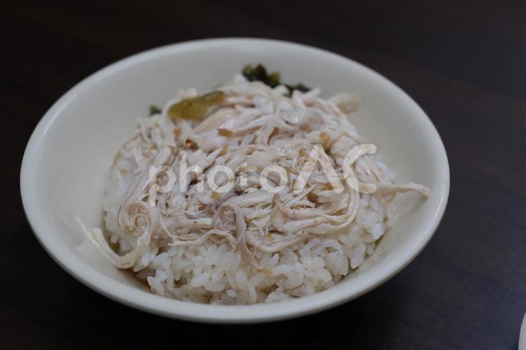 台湾台北の鶏肉飯 台湾,台北,鶏肉飯の写真素材