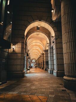 夜の街並 街並み,夜,建築物の写真素材