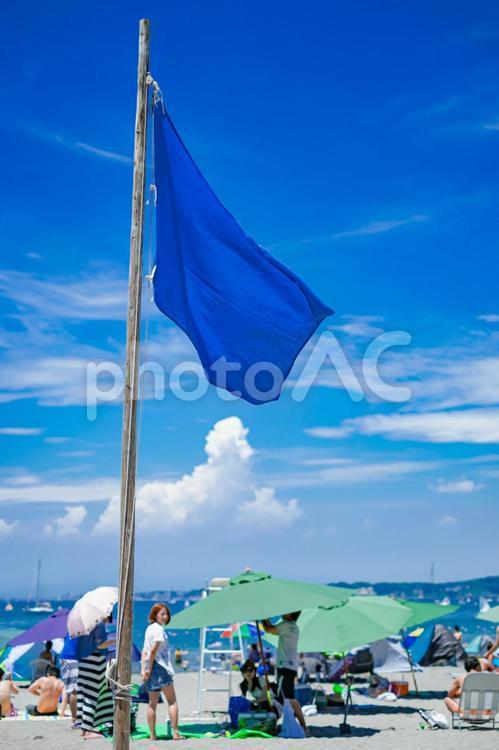 ［季節のイメージ］夏休み｜夏空｜海水浴 夏休み,夏空,海の写真素材