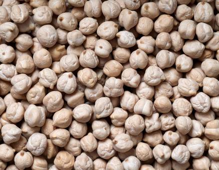 乾燥ひよこ豆の積み重ね 乾燥ひよこ豆の積み重ねの写真
