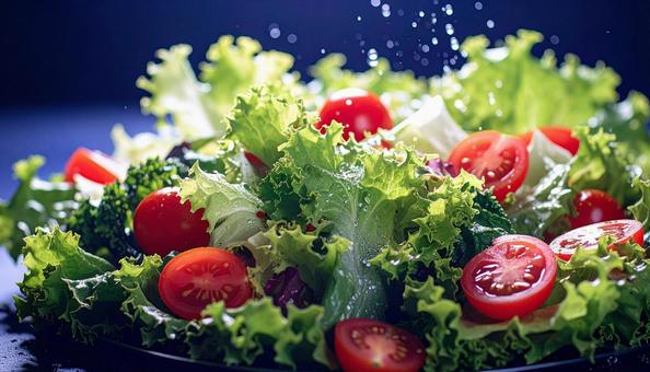 グリーンサラダの写真