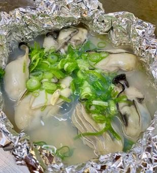 牡蠣の酒蒸し 牡蠣の酒蒸しの写真