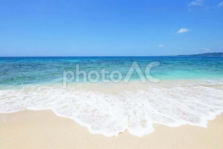 美しい沖縄のビーチ 沖縄,海,ビーチの写真素材