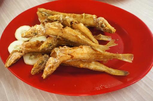 魚料理 魚料理 魚料理,食事,唐揚げの写真素材