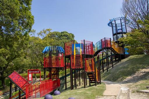 於大公園 遊具 於大公園 遊具の写真