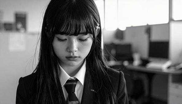 落ち込んでいますの写真