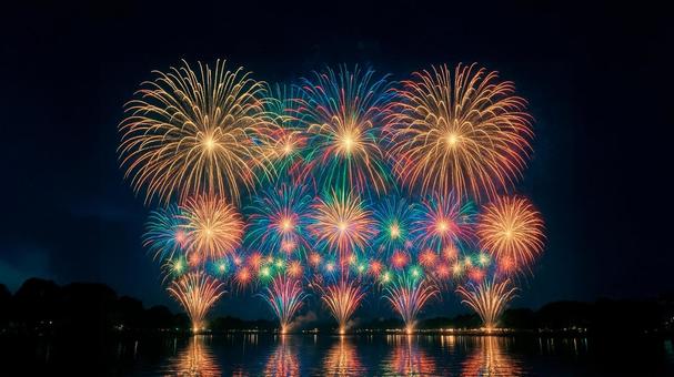 花火大会のイメージ 花火大会のイメージの写真
