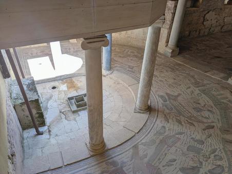 カザーレの別荘 イタリア,シチリア,カザーレの写真素材