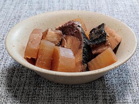 ぶり大根　② ぶり大根,おかず,魚料理の写真素材