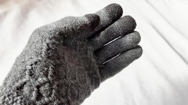 暖かな手袋・2 手袋,防寒,冬の写真素材