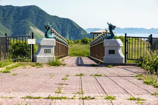 竜飛崎の龍見橋 竜飛崎の龍見橋の写真