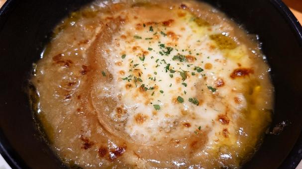 オニオンスープ オニオンスープ,スープ,玉ねぎの写真素材