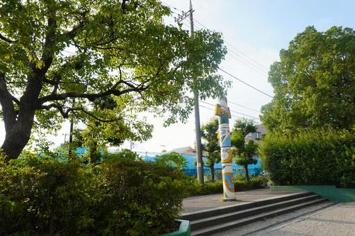 公園 公園 木,自然,壁紙の写真素材