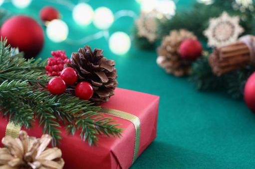 クリスマスプレゼント クリスマスプレゼント クリスマス,プレゼント,オーナメントの写真素材