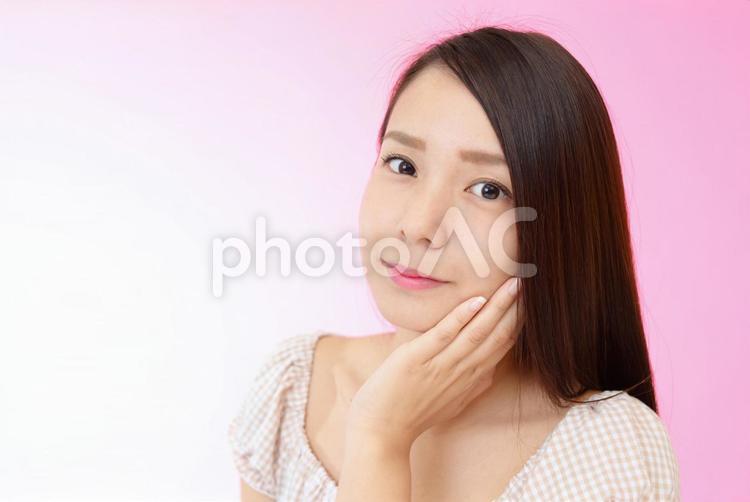 スキンケアイメージ スキンケア,美容,保湿の写真素材