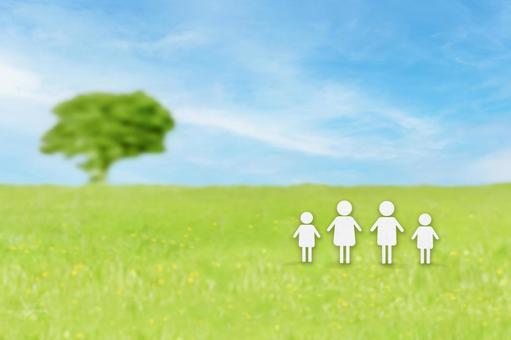 Adults and children live in peace in nature, JPG Adults and children live in peace in nature, sdgs, welfare, greening, JPG
