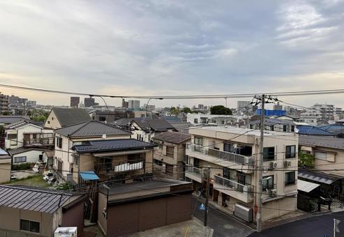 堀切の街並み 堀切,葛飾区,街並みの写真素材
