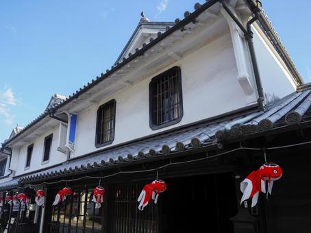 柳井市・金魚ちょうちんのある風景 柳井市・金魚ちょうちんのある風景 金魚ちょうちん,金魚提灯,ちょうちんの写真素材