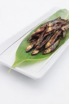 ワカサギの甘露煮 ワカサギの甘露煮の写真