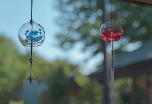 夏の風物詩 風鈴 夏の風物詩 風鈴の写真