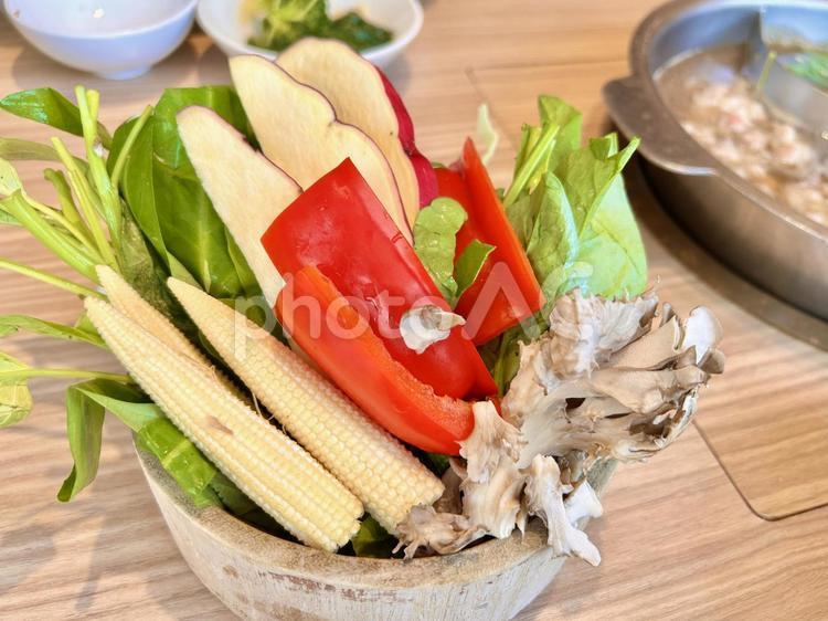 色とりどり新鮮野菜② 栄養,ビタミン,生野菜の写真素材