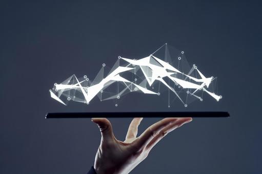 Image of digital network, JPG Image of digital network, 设备, 网络, 片剂, JPG