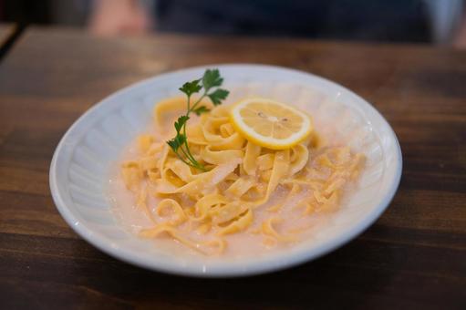 Lemon cream pasta, JPG
