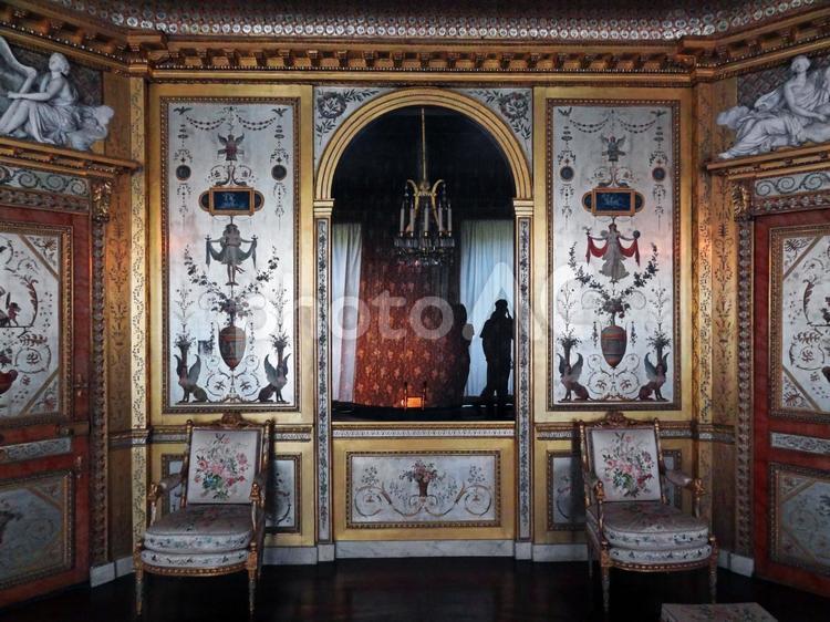 フォンテーヌブロー城　王妃の私室 フランス,フォンテーヌブロー,フォンテーヌブロー城の写真素材