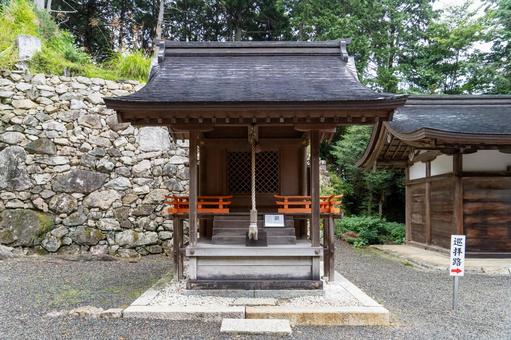 滋賀　日吉大社　東本宮　二宮竃殿社 日吉大社,日枝社,日吉の写真素材