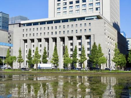 東京日比谷第一生命館2 第一生命日比谷ファースト,第一生命館,第一生命保険の写真素材