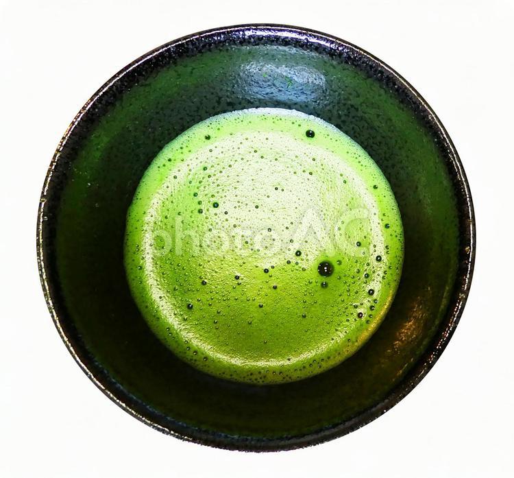 抹茶　切り抜き画像 抹茶,抹茶椀,茶道の写真素材