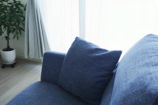 ソファのある部屋 リビング,ソファ,くつろぐの写真素材