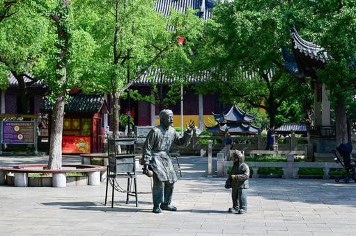 蘇州・玄妙観(観前街) 蘇州・玄妙観(観前街) 蘇州,玄妙観,道教の写真素材
