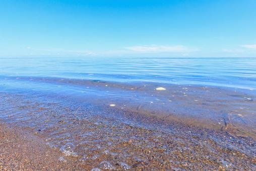 静かな海岸 静かな海岸の写真
