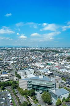 茨城県水戸市2025.8月撮影(北東側) 茨城県水戸市2025.8月撮影(北東側) 茨城県,水戸市,都市の写真素材